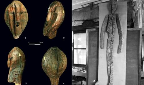 Bí ẩn kinh ngạc: Tượng gỗ gần 10.000 năm không mục nát ở Nga.