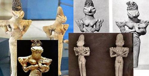 Bí ẩn ngàn năm tượng người thằn lằn với gương mặt 