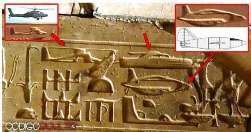 3000 năm trước Ai Cập đã có máy bay trực thăng, có phải do người ngoài hành tinh để lại?