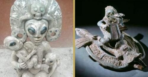 Đồ tạo tác cho thấy người Maya cổ đại đã tiếp xúc với người ngoài hành tinh?.