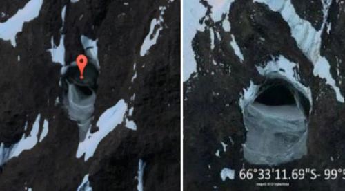 Liệu đây có phải là căn cứ ngầm bí mật của người ngoài hành tinh tại Nam Cực?