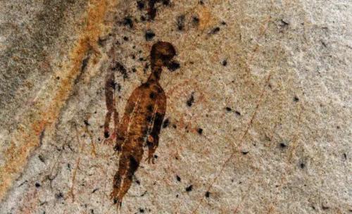 Ấn Độ: Các nhà khảo cổ đề nghị NASA hỗ trợ giải mã tranh hang động nghi mô tả UFO và người ngoài hành tinh