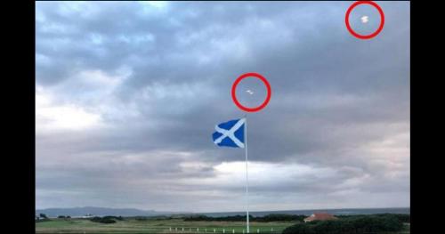 UFO do thám Tổng thống Mỹ Donald Trump ngay trong sân Golf tại Scotland