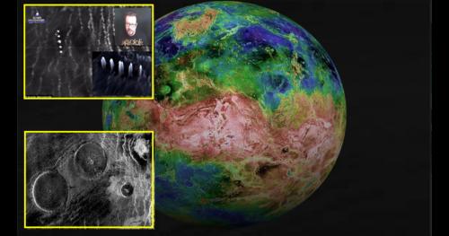 Nhà nghiên cứu phát hiện ra các cấu trúc nhân tạo khổng lồ trên bề mặt của sao Kim